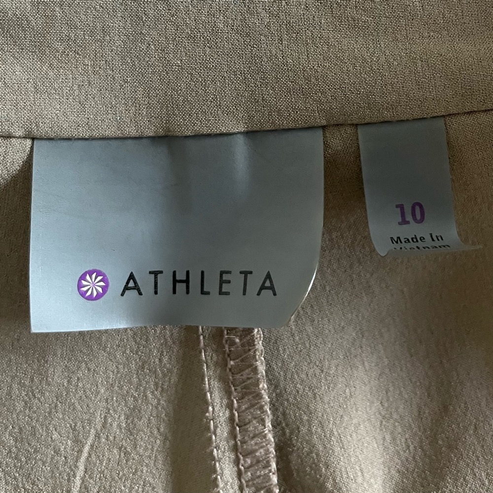 Athleta Everyday Active Khaki Skort Women’s 10 Tan Golf Tennis Sports Academia - Picture 5 of 13